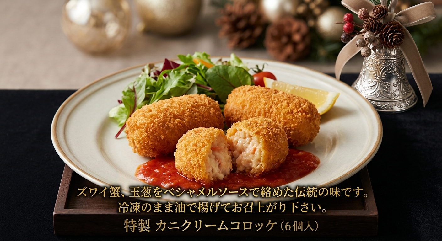 特製 カニクリームコロッケ